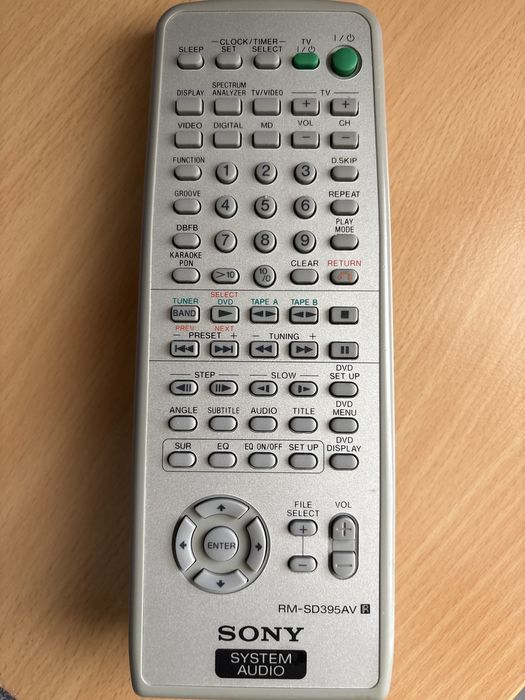 Sony дистанционно RM-SD395AV