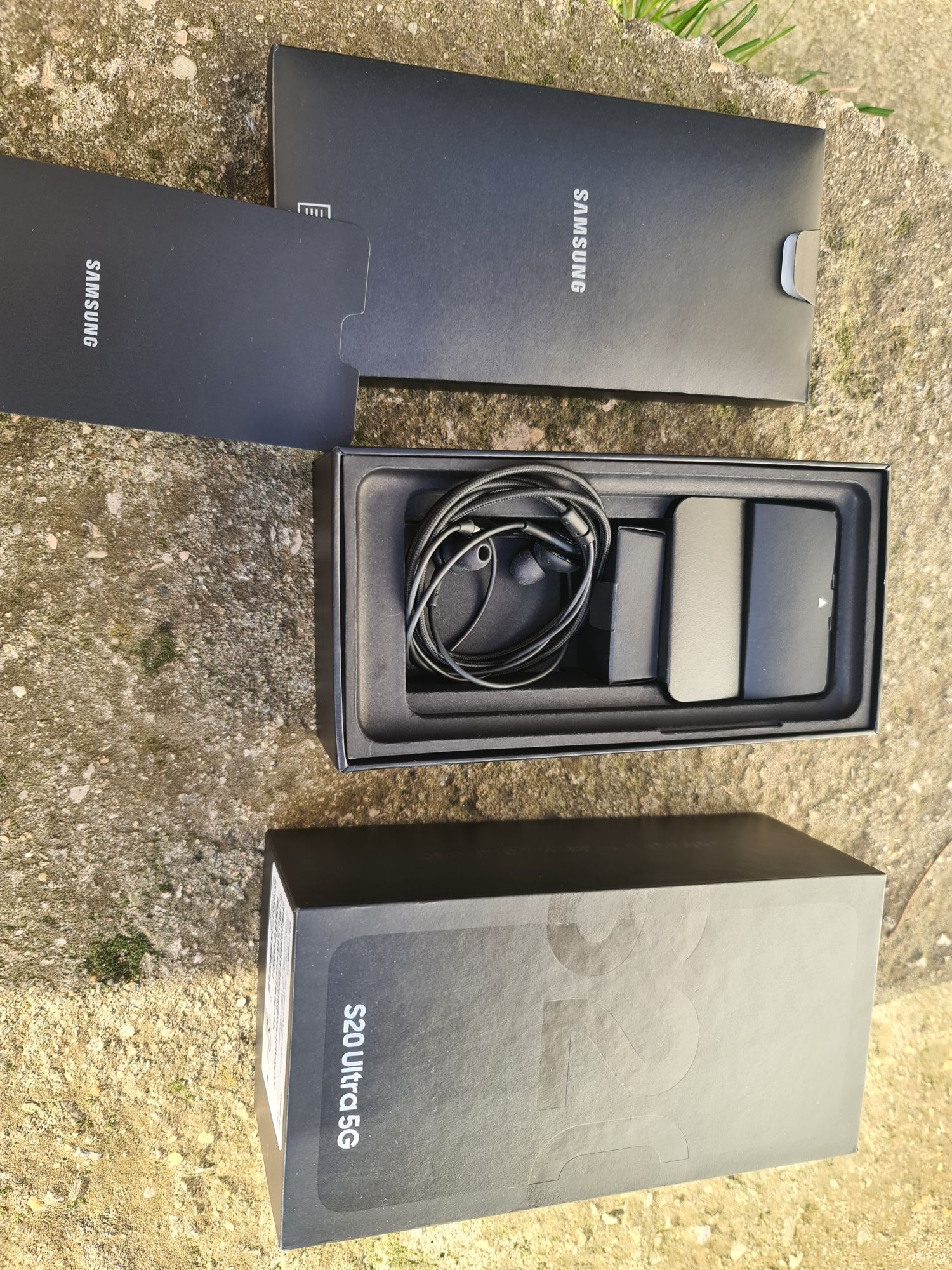 Samsung s20 ultra 5G cosmic black 128gb ca nou full accesorii