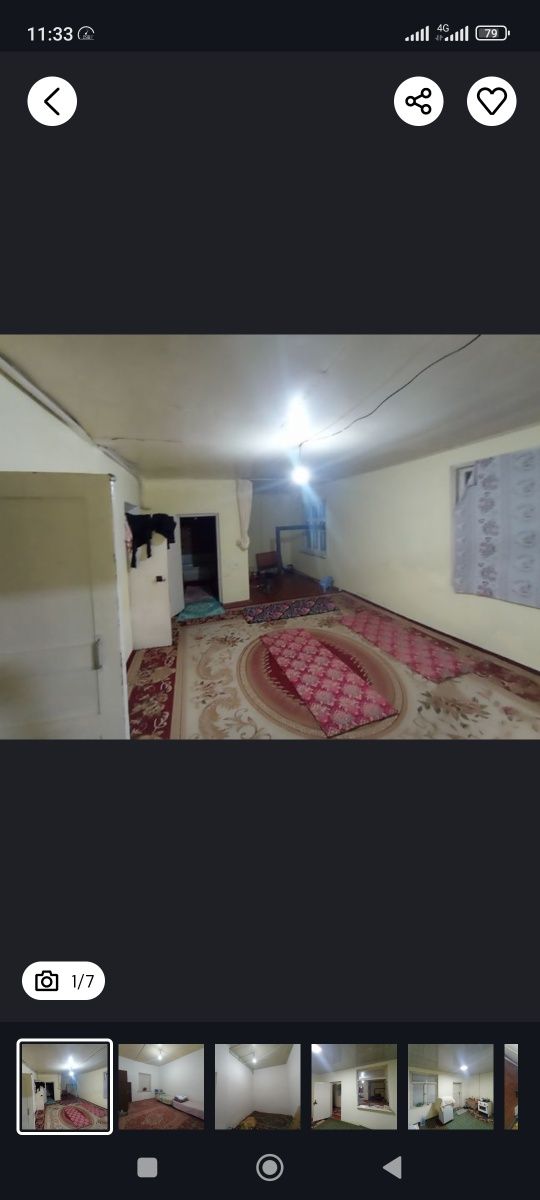 Srochni 3 honali hovli ijaraga beriladi yengi toshturma mahalla