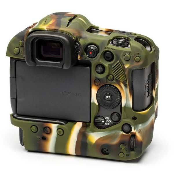 EasyCover ECCR3C Husa Protectie Silicon pentru Canon R3 Camouflage