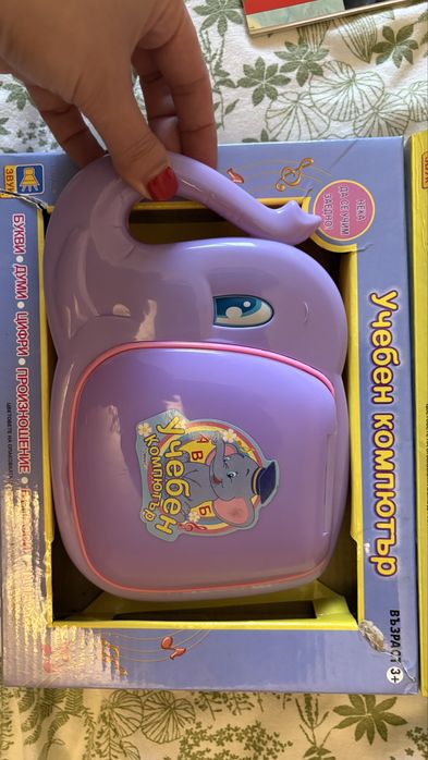 Учебен детски компютър слонче + подарък