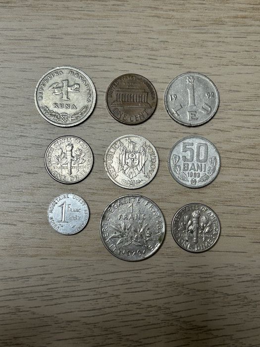 Monezi diferite tari