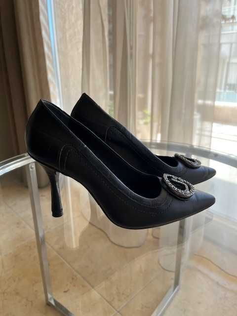 Черни Елегантни Обувки, Естествена Кожа