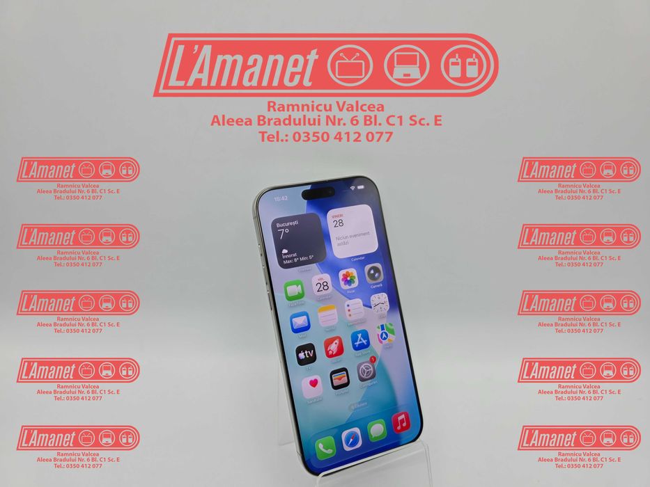 iPhone 16 Pro Max Desert Titanium 256GB Neverlock Stare Buna