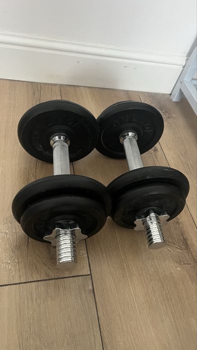 Гантели 8х8 кг, 6х6 кг