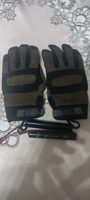 Vesta tactica mănuși airsoft