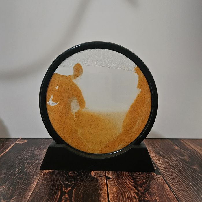 Пясъчна декорация оранжев пясък