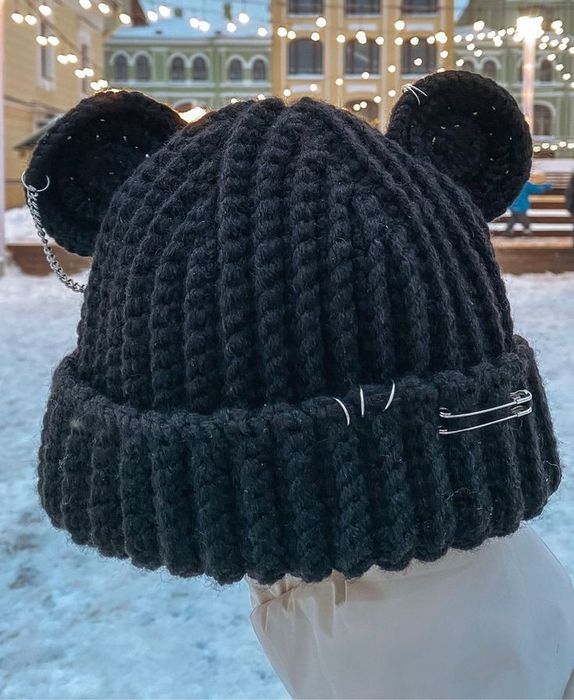 Вязаные шапки шарфы