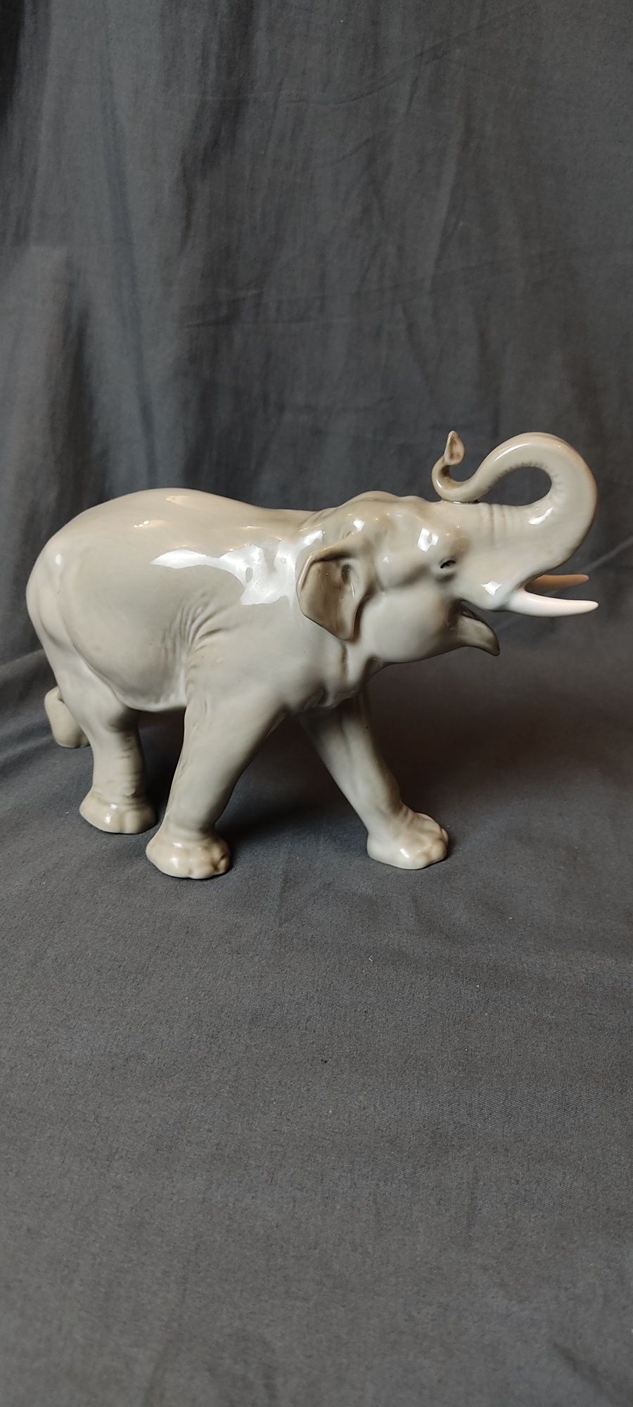 Фарфоровые статуэтки слоны лфз слон статуэтка фигурка