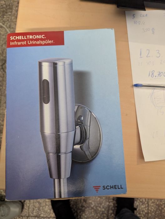 Robinet pisoar cu fotocelule