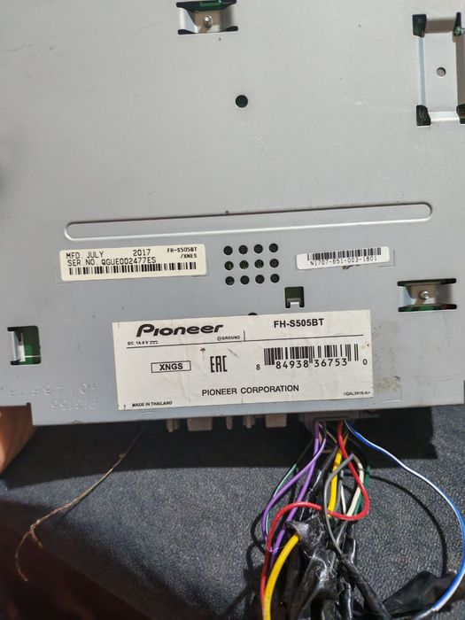 Pioneer FH-S505BT sotiladi