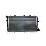 Radiator racire Skoda 105/120/130/135, 08.1977-06.1991 Model 105 (1, 05 33kw); 120 (1,2 37kw); 130/135 (1,3 43kw); Benzina, cutie Manuala, dimensiune 480x265x34mm, Cu lipire fagure mecanica,