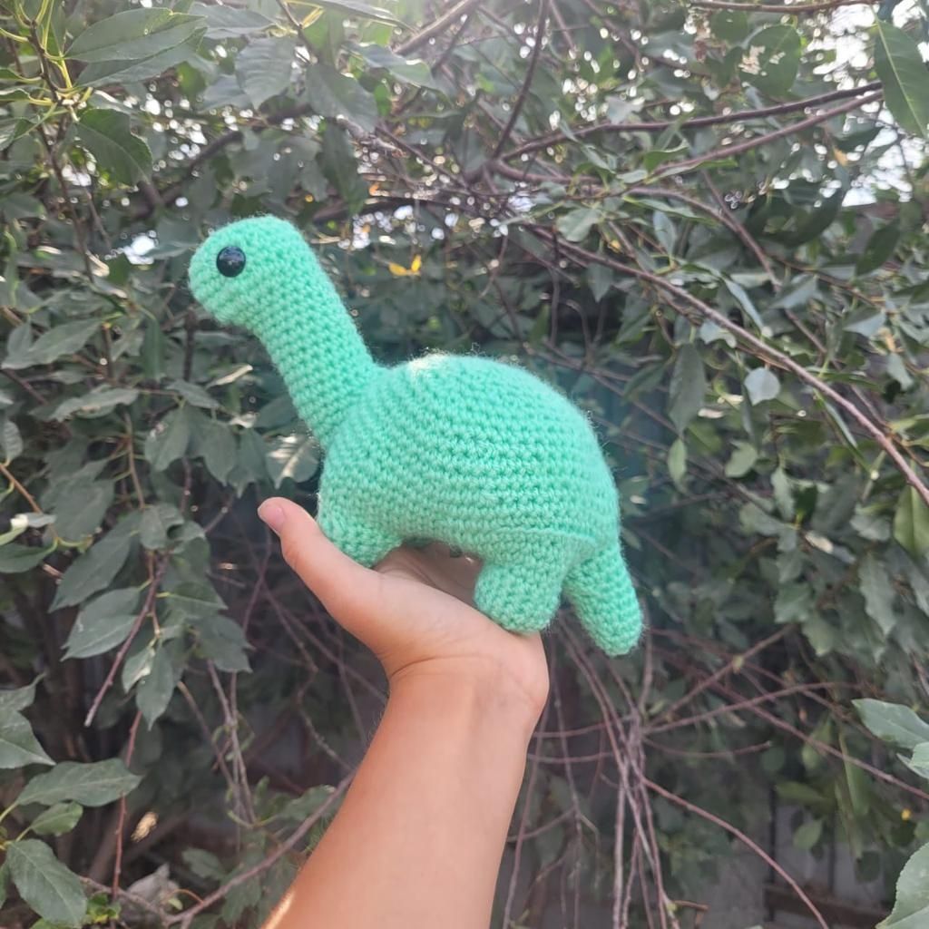 Динозавр  ручной работы