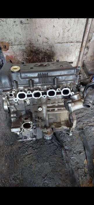 Двигатель на хюндай акцент 
Работает ровно, тянет хорошо, не троит не