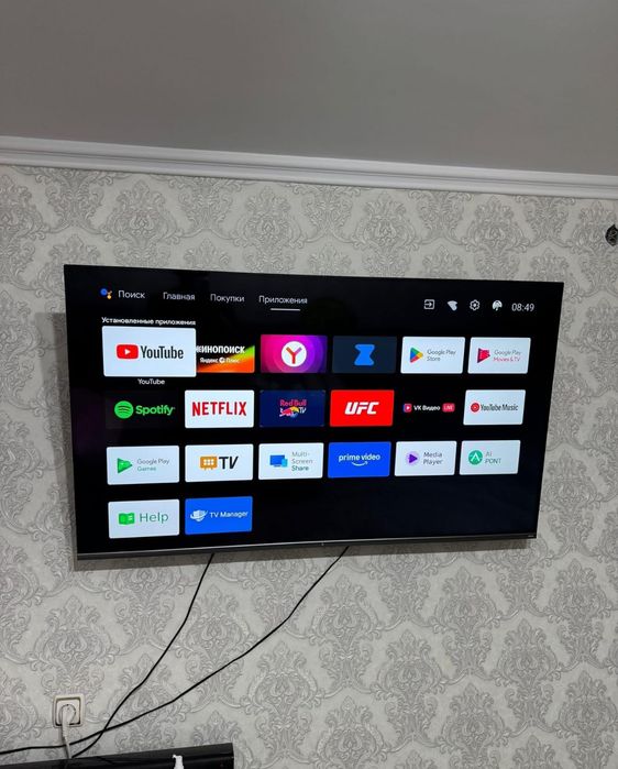 НОВЫЙ телевизор Yandex 140 см 4К smart tv WiFi YouTube