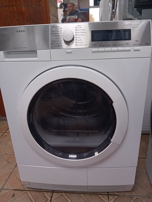 Сушилня с термопомпа АЕГ Aeg Protex Plus A+++ 9кг 2 години гаранция!