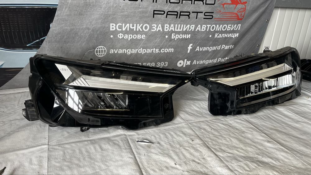 2 броя ляв и 1 брой десен фар Audi Q4 E-Tron 2022-