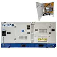 Generator curent trifazat 400V 35kW motor diesel Hyundai DHY40L cu ATS