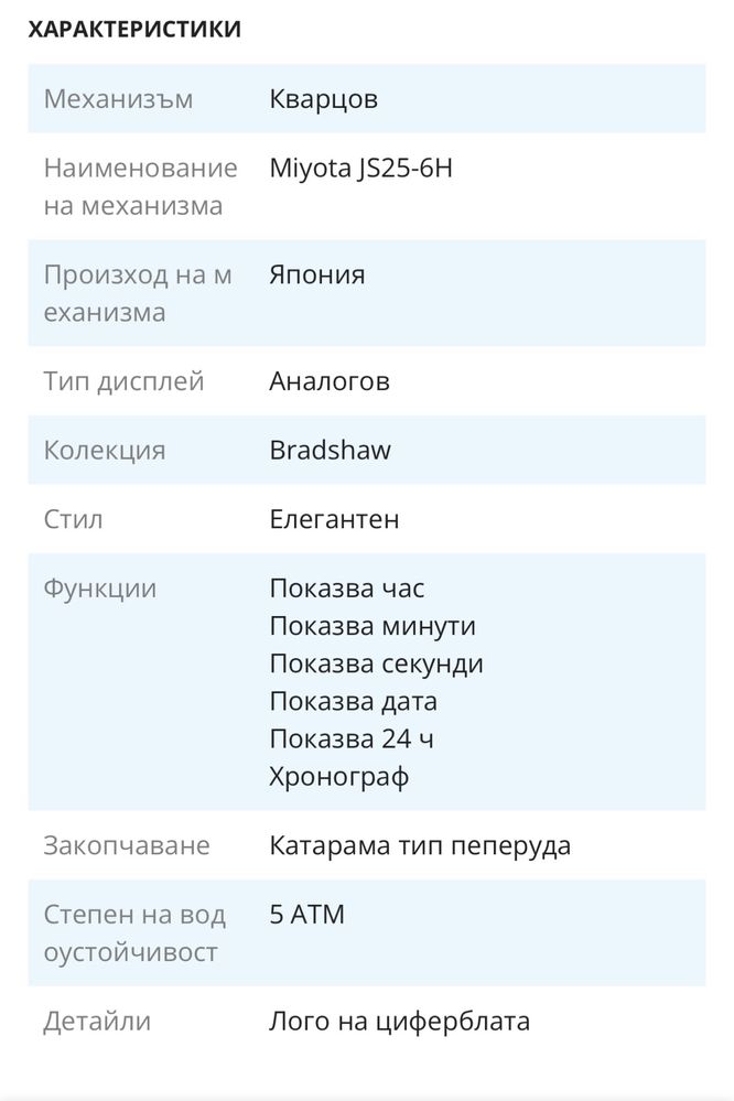 Часовник Michael Kors