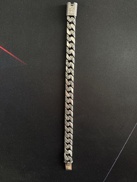Bratara miami cuban 12mm argint
