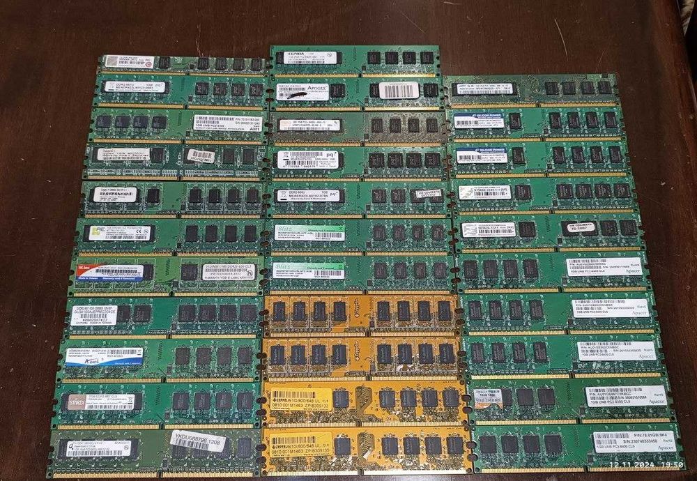 Продам оперативную память (Озу) DDR2/DDR3/DDR4