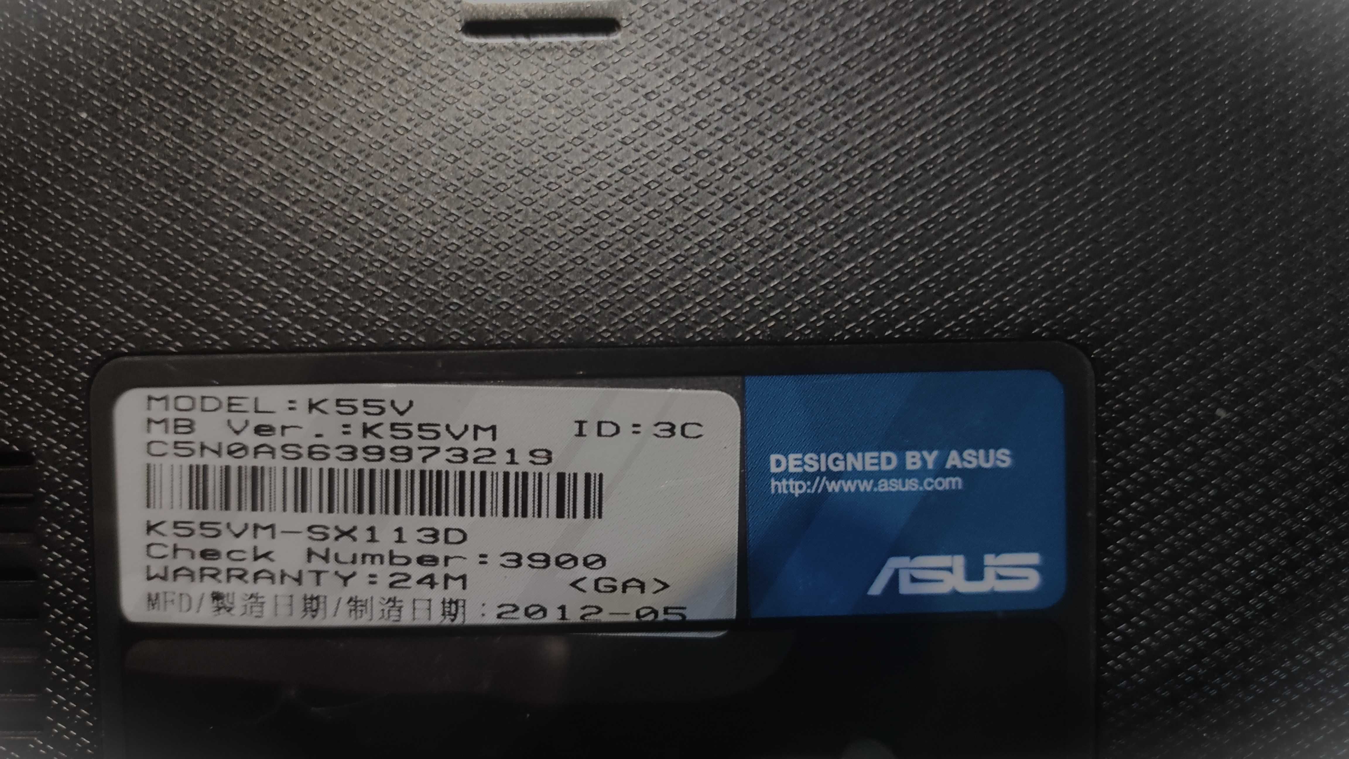 laptop лаптоп ASUS K55V