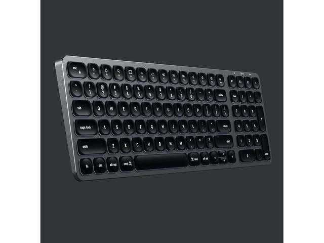 Клавиатура Satechi Compact Backlit Bluetooth Keyboard Mac Space Gray