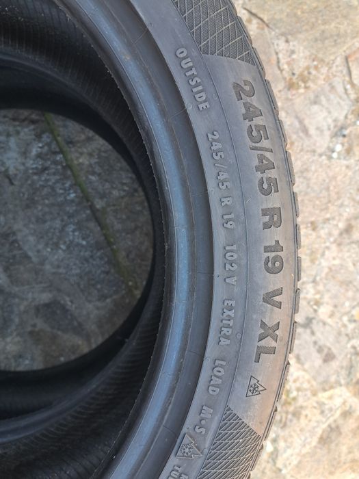 2 anvelope iarnă 245/45 R19