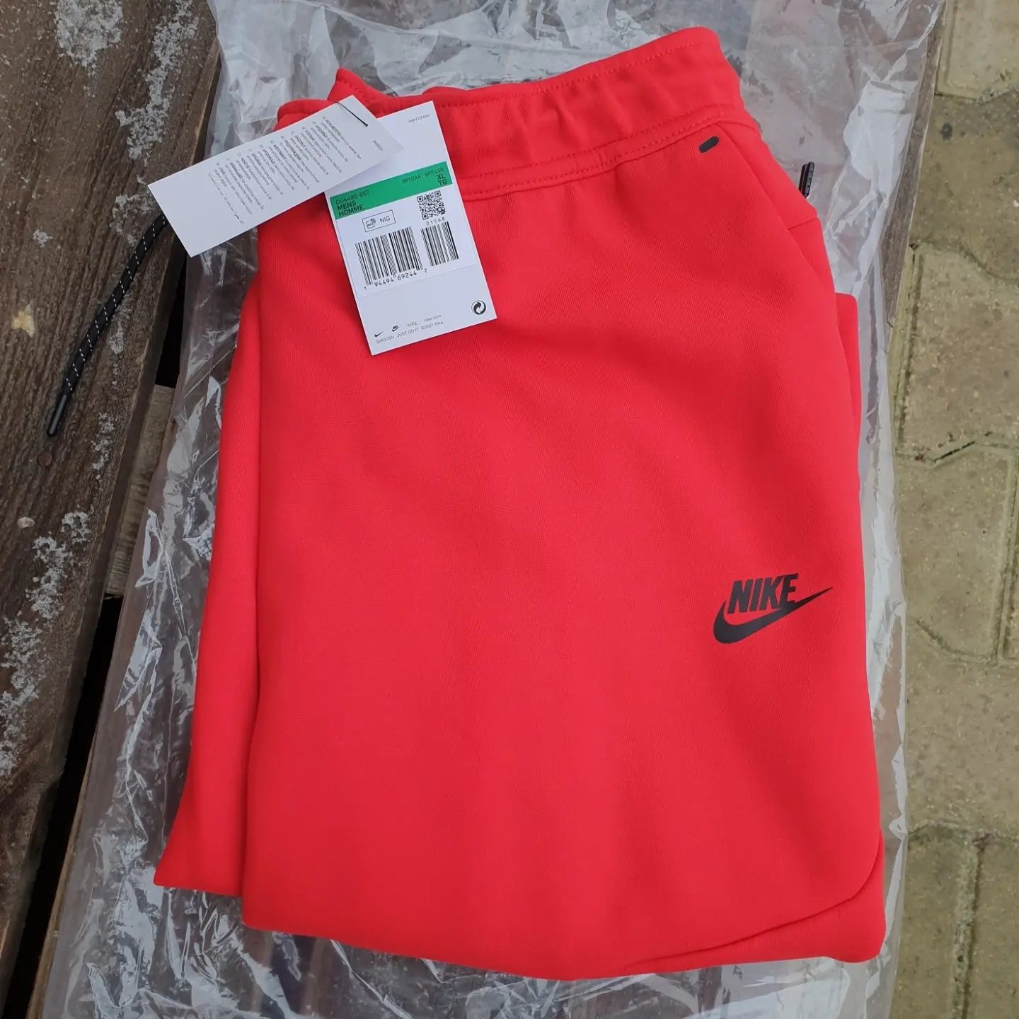 Pantaloni Nike Tech Fleece Red