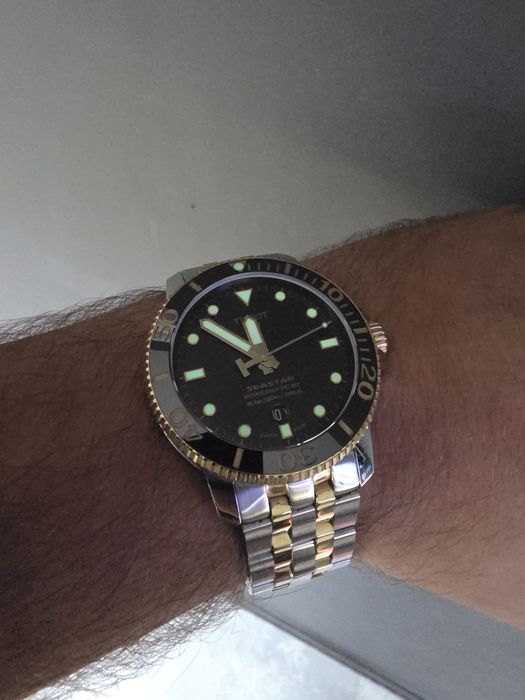 Tissot SEASTAR 1000 Gold 43MM