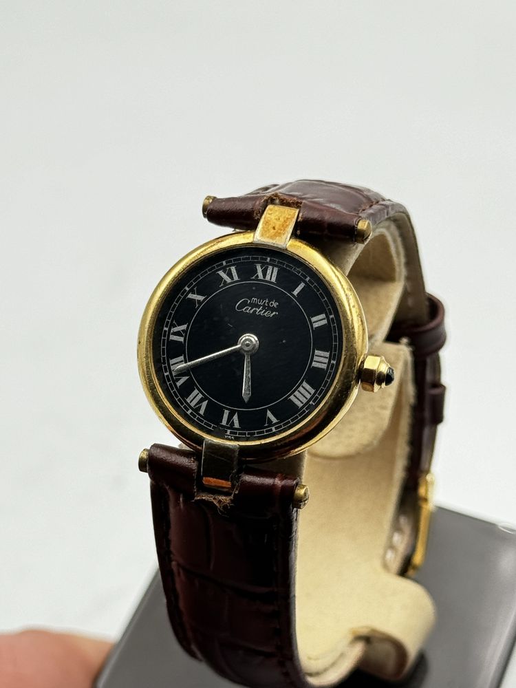 Must de cartier Din Argint Vintage ani 90