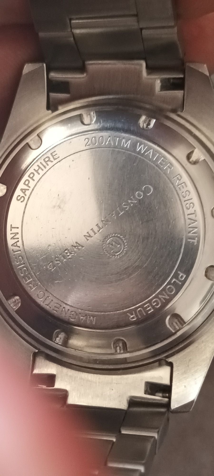 CONSTANTIN  WEISZ,Diver 2000 M,valve helium.