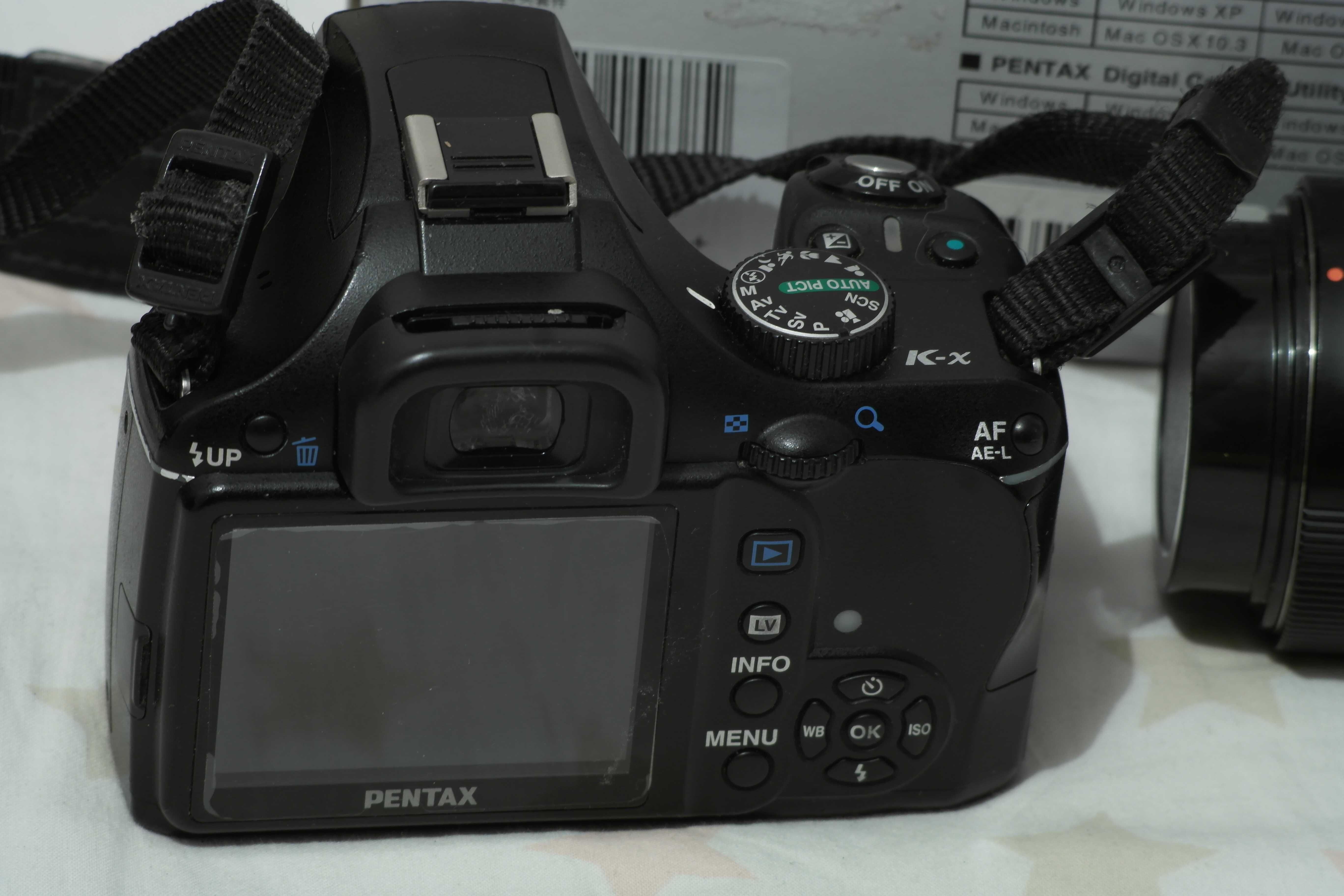 Pentax K-x с обектив 18-55 с проблем