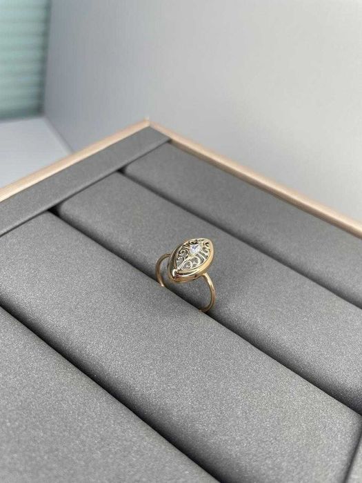 Кольцо в ажурном стиле