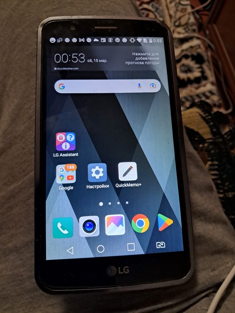 Смартфон LG stilus3 2017