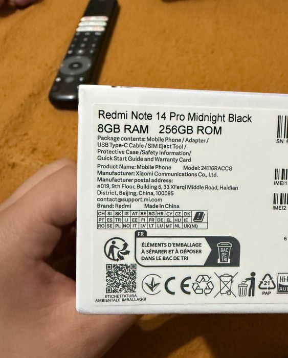 Redmi note 14 pro 8/256 новый