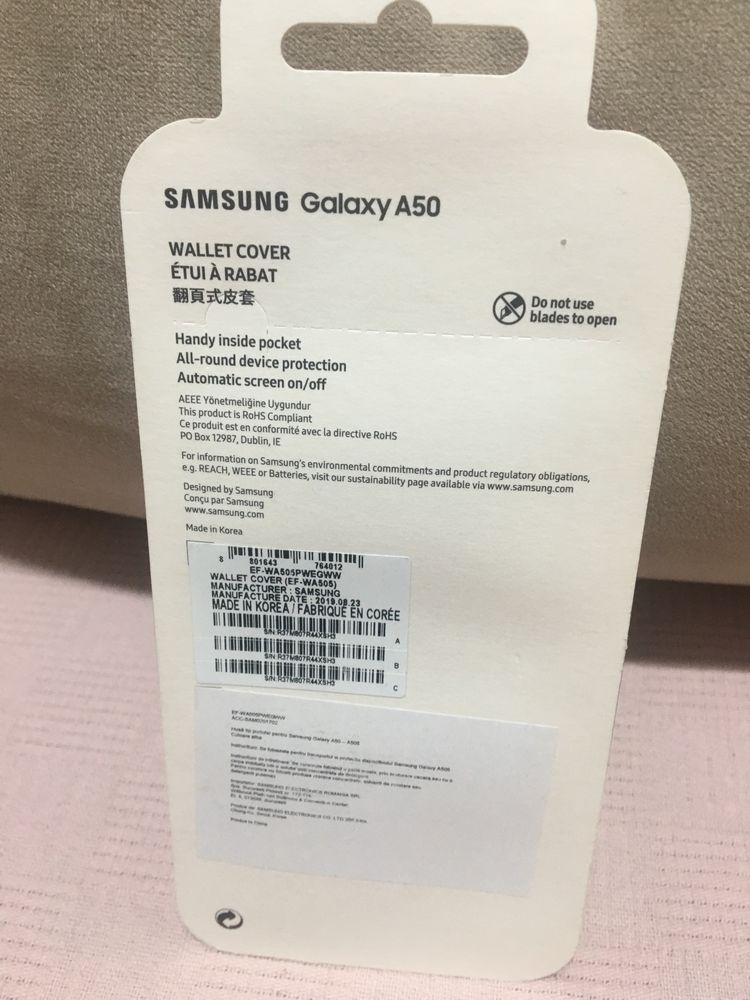 Husa tip carte originala pentru Samsung A50