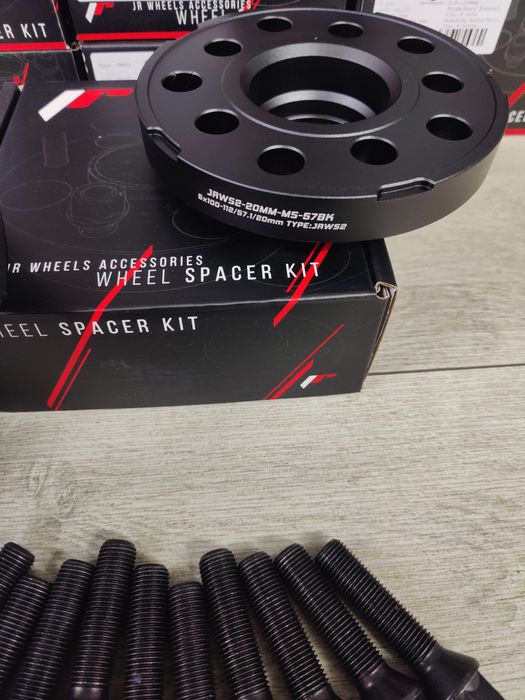 Distantieri 20mm Audi Vw Skoda Seat 5x100/5x112 Japan Racing +prezoane