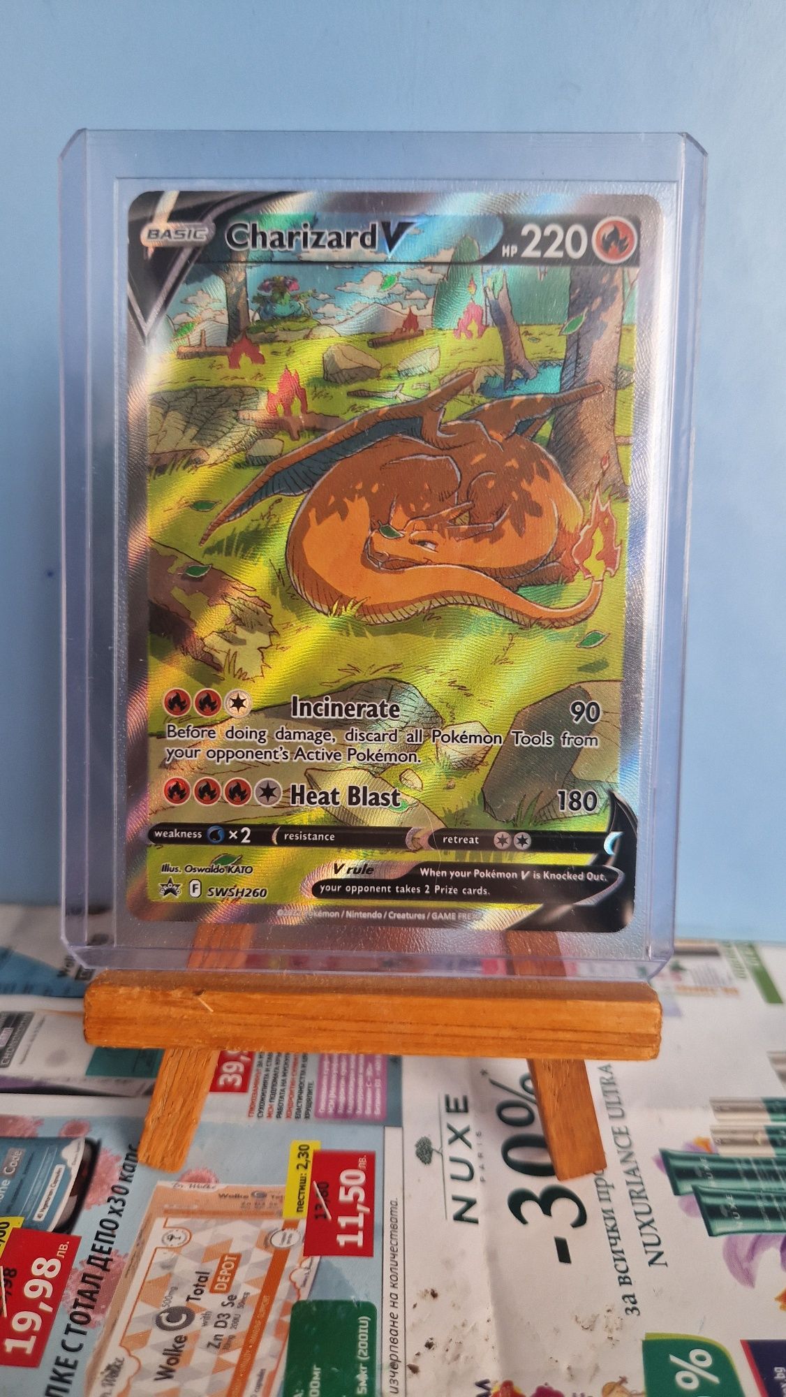 Charizard Pokemon PSA collection cards
