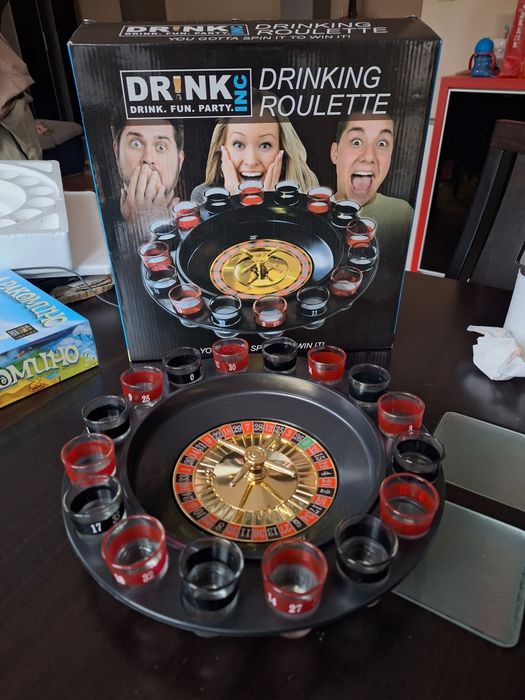 Алкохолна рулетка с шотове, игра