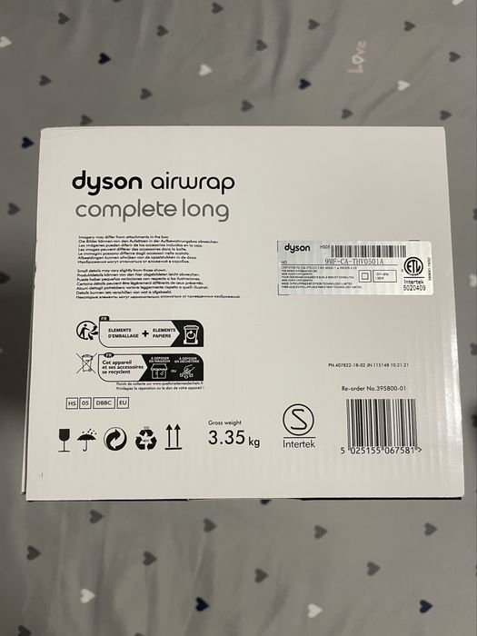 Dyson airwrap complete long +factura