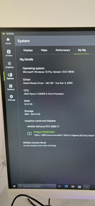 Calculator PC Gaming Ryzen 5 5600x RTX 3060Ti 32GB Ram