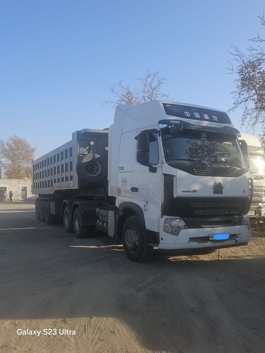 HOWO A7, тонар самосвал