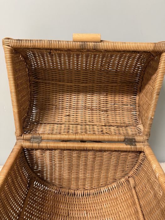 Ратанова кутия за съхранение / 70-те