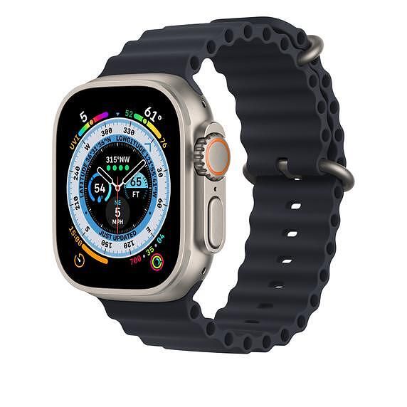 Еластомерна каишка tech protect за apple watch ultra/ ultra 2 black