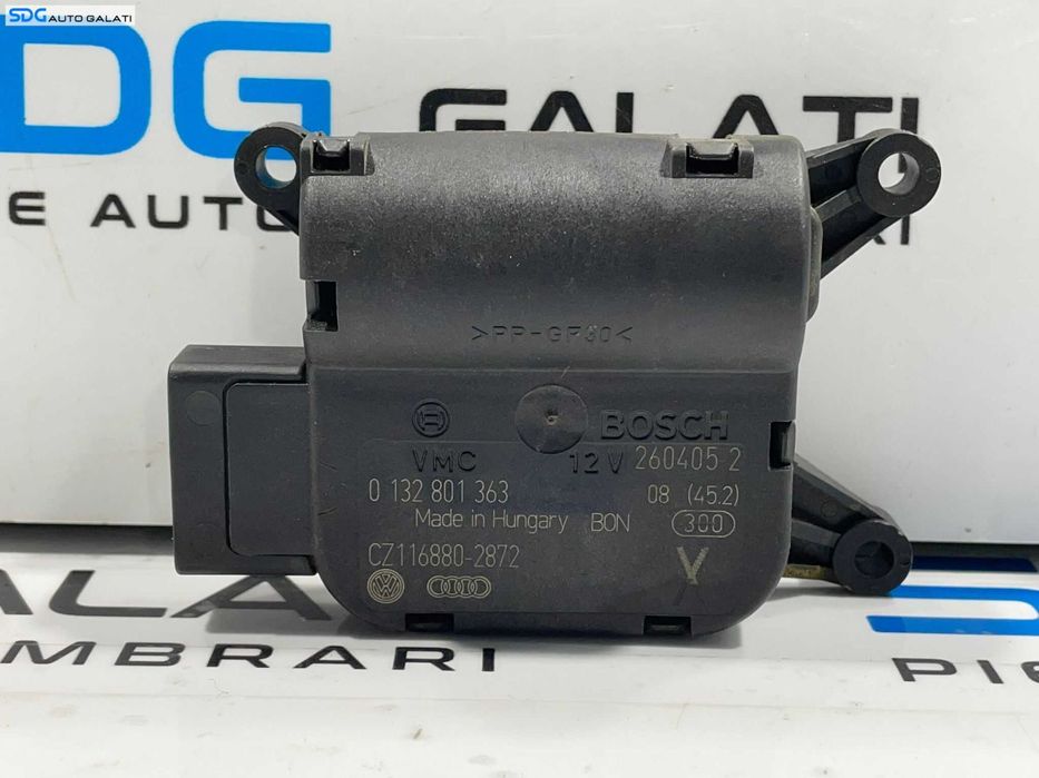 Motoras Reglaj Grila Clapeta Clapete Aeroterma Volkswagen Passat B6 2005 - 2010 Cod 0132801363 [L4021]
