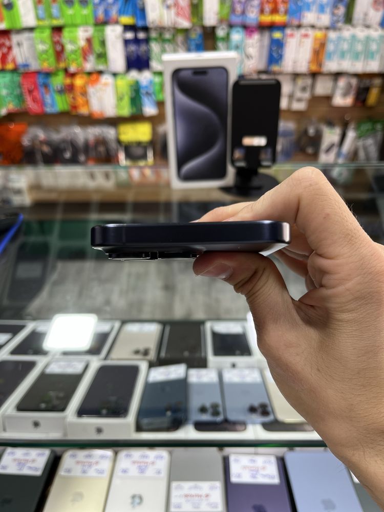 Iphone 15 Pro Max 256gb 88% sim Blue - Naqd va halol nasiya savdoga