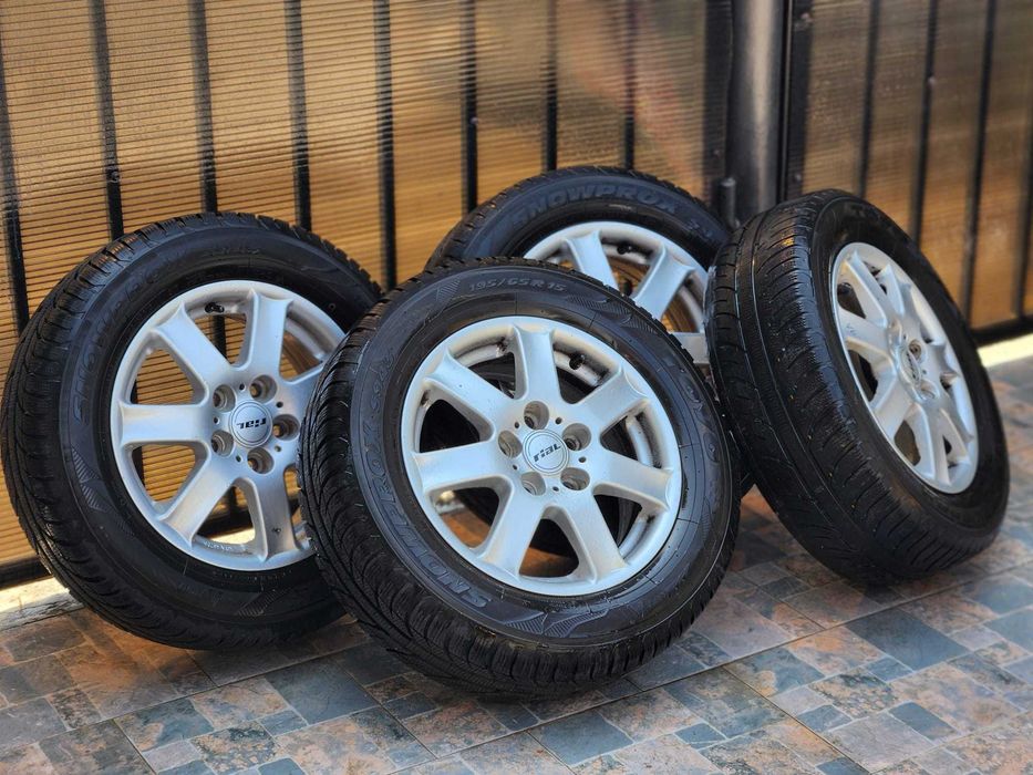 Jante aluminiu | R15 Rial Germany | 5x114.3 195/65/15 | cauciucuri noi