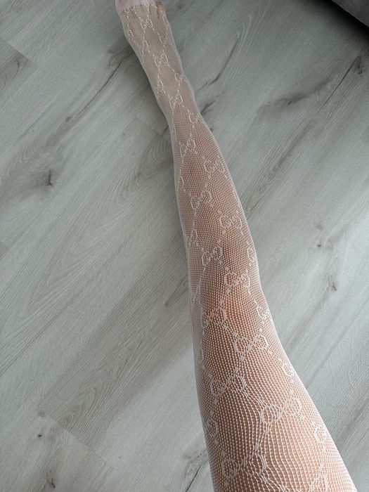 Чорапогащник Gucci Бял