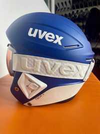Casca ski Uvex FIS + Ochelari Uvex 2000 Downhill